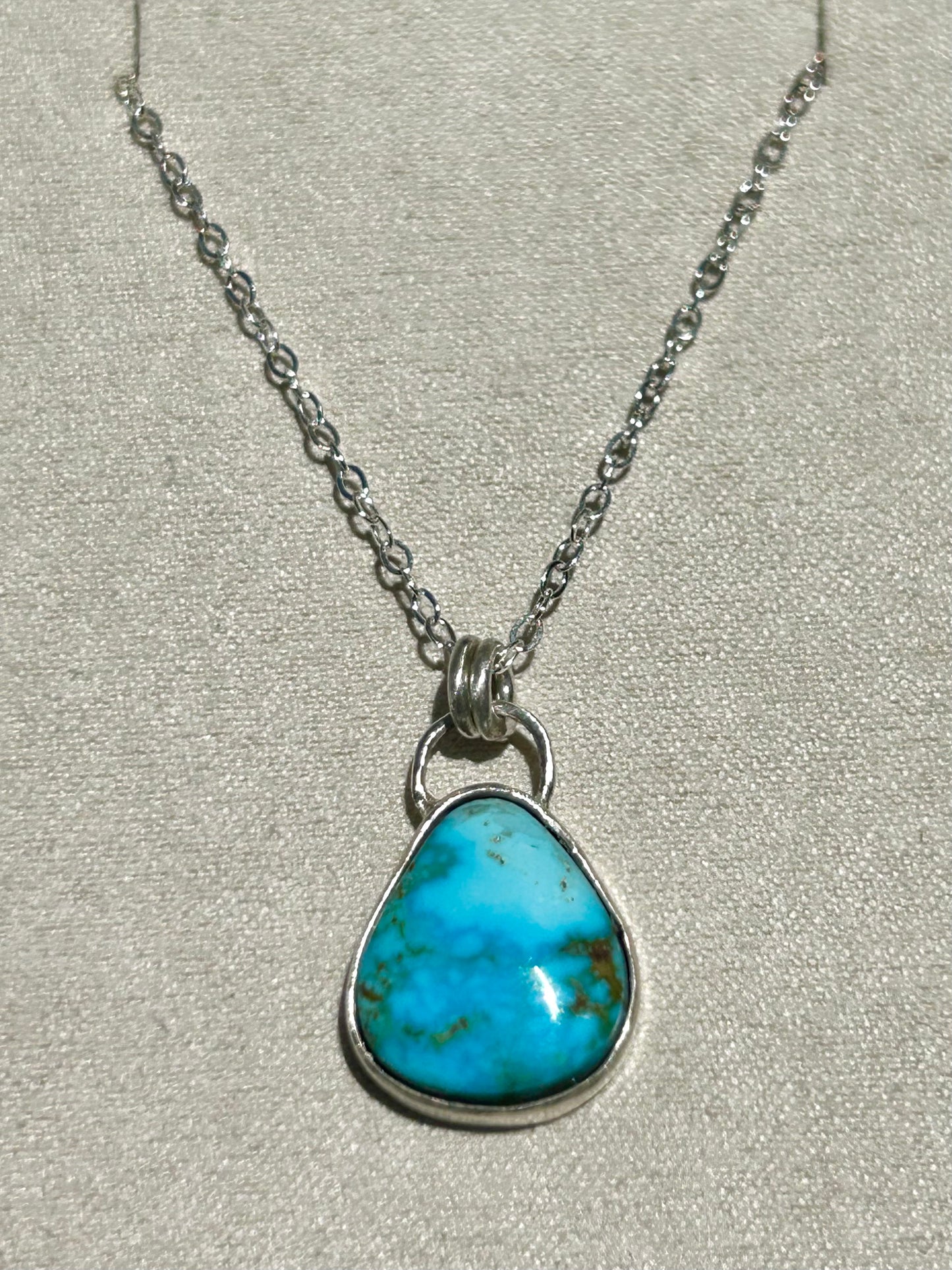 Sierra Bella Turquoise Sterling Silver Pendant Necklace