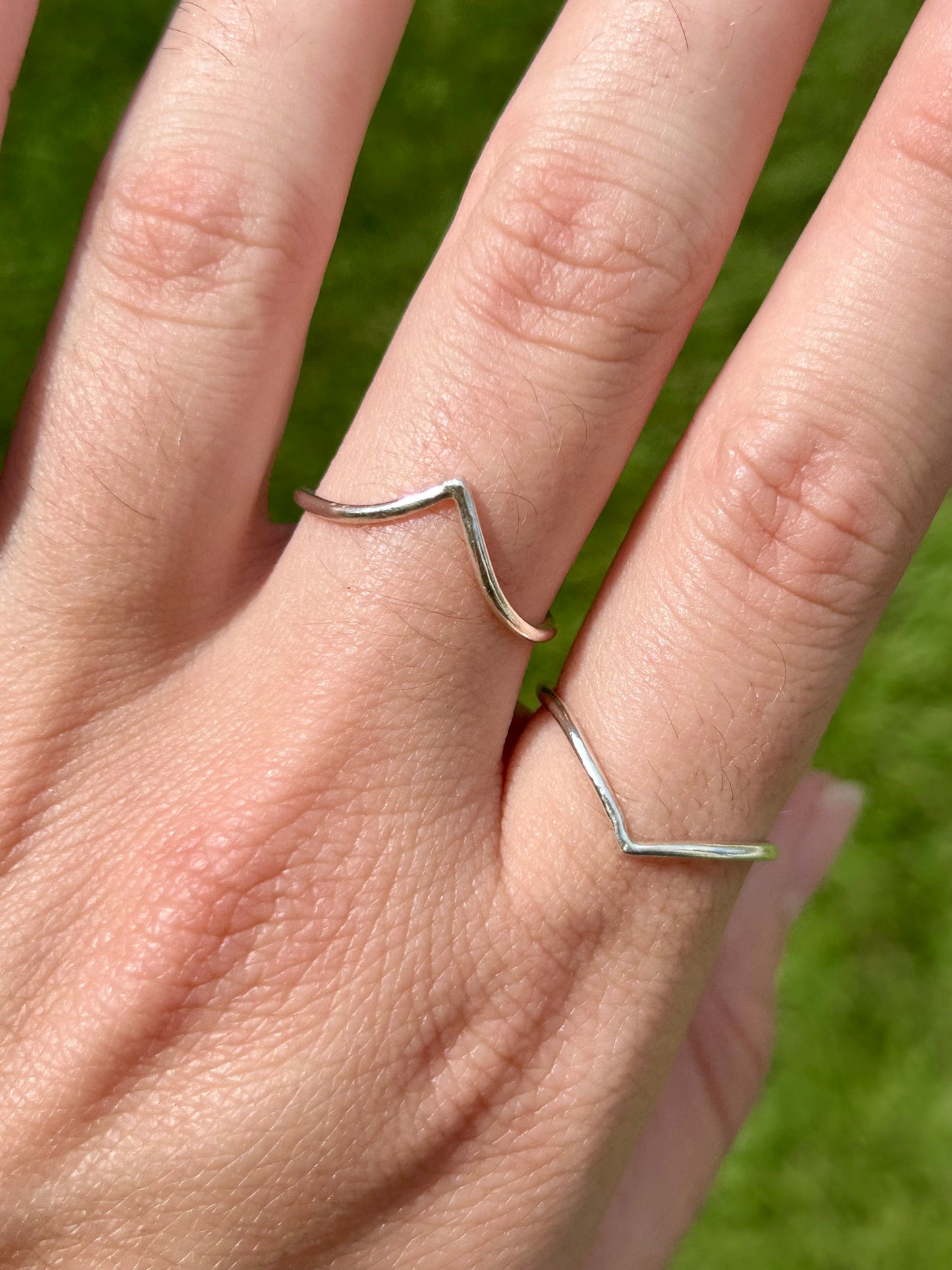 Sterling Silver Stacking Ring Bands