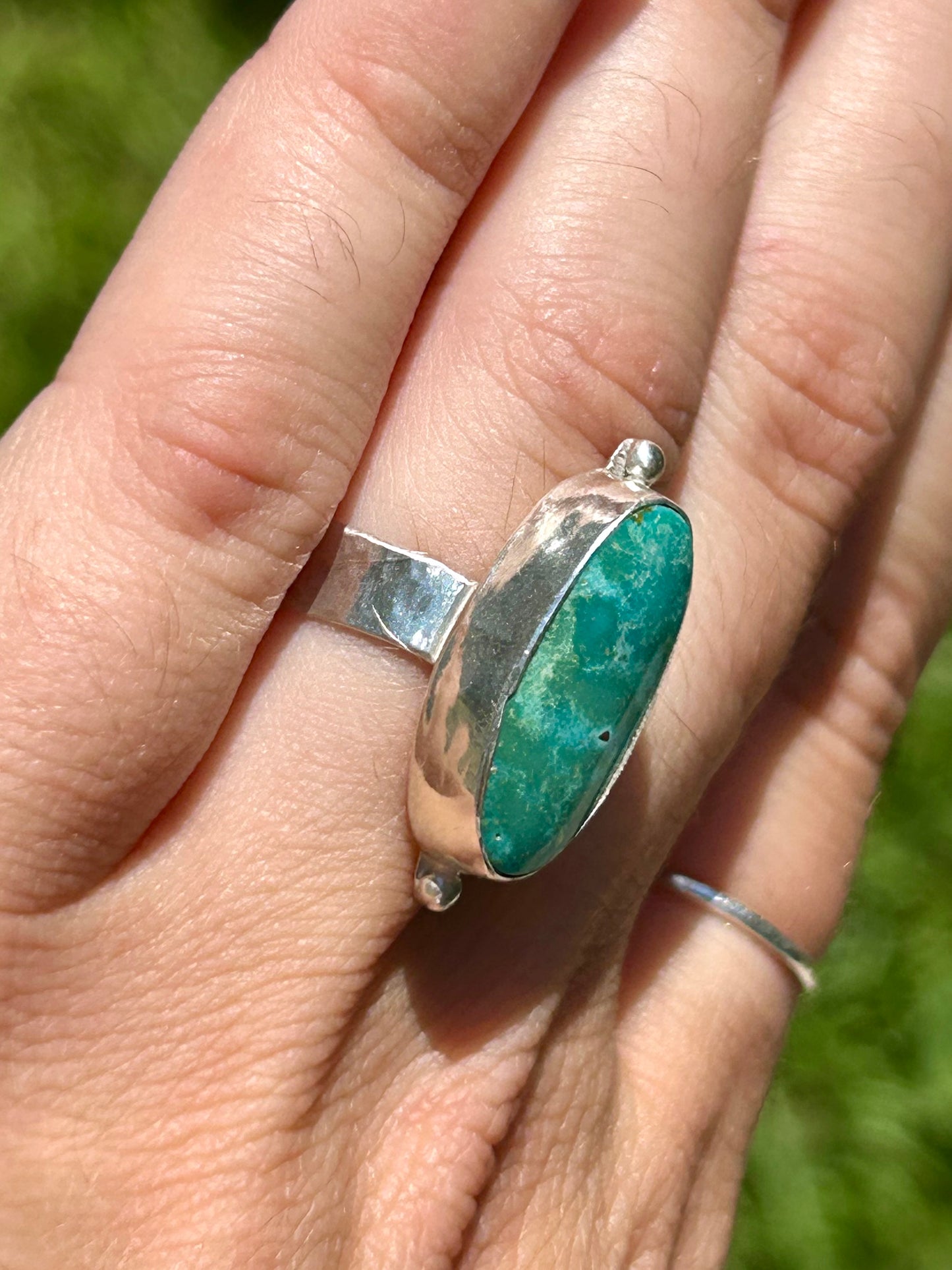 Sierra Bella Turquoise Sterling Silver Ring, Size 6