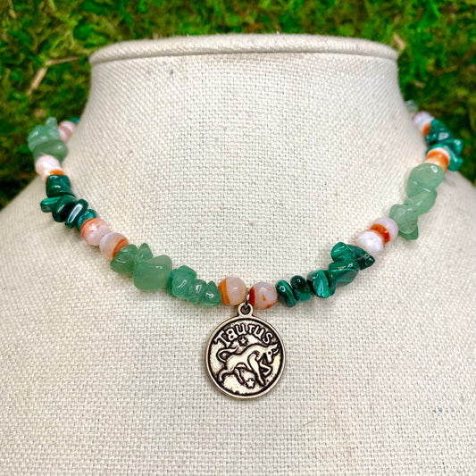 Taurus Zodiac Necklace