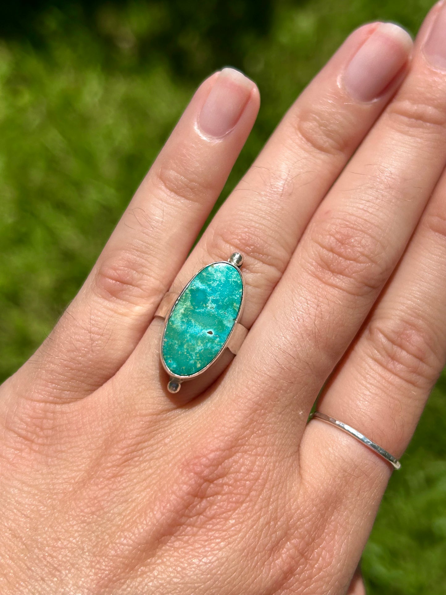 Sierra Bella Turquoise Sterling Silver Ring, Size 6