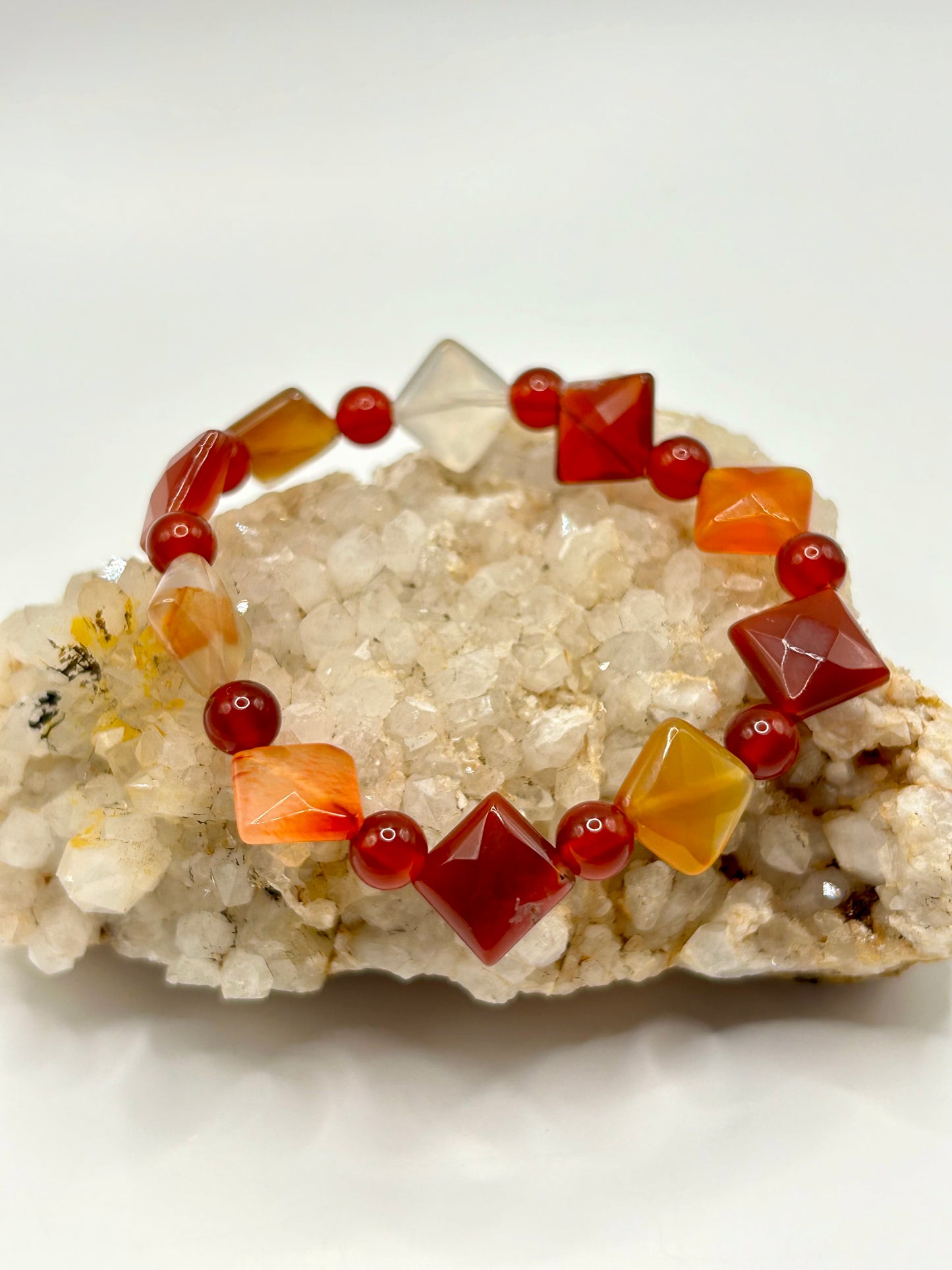 Carnelian Gemstone Bracelet