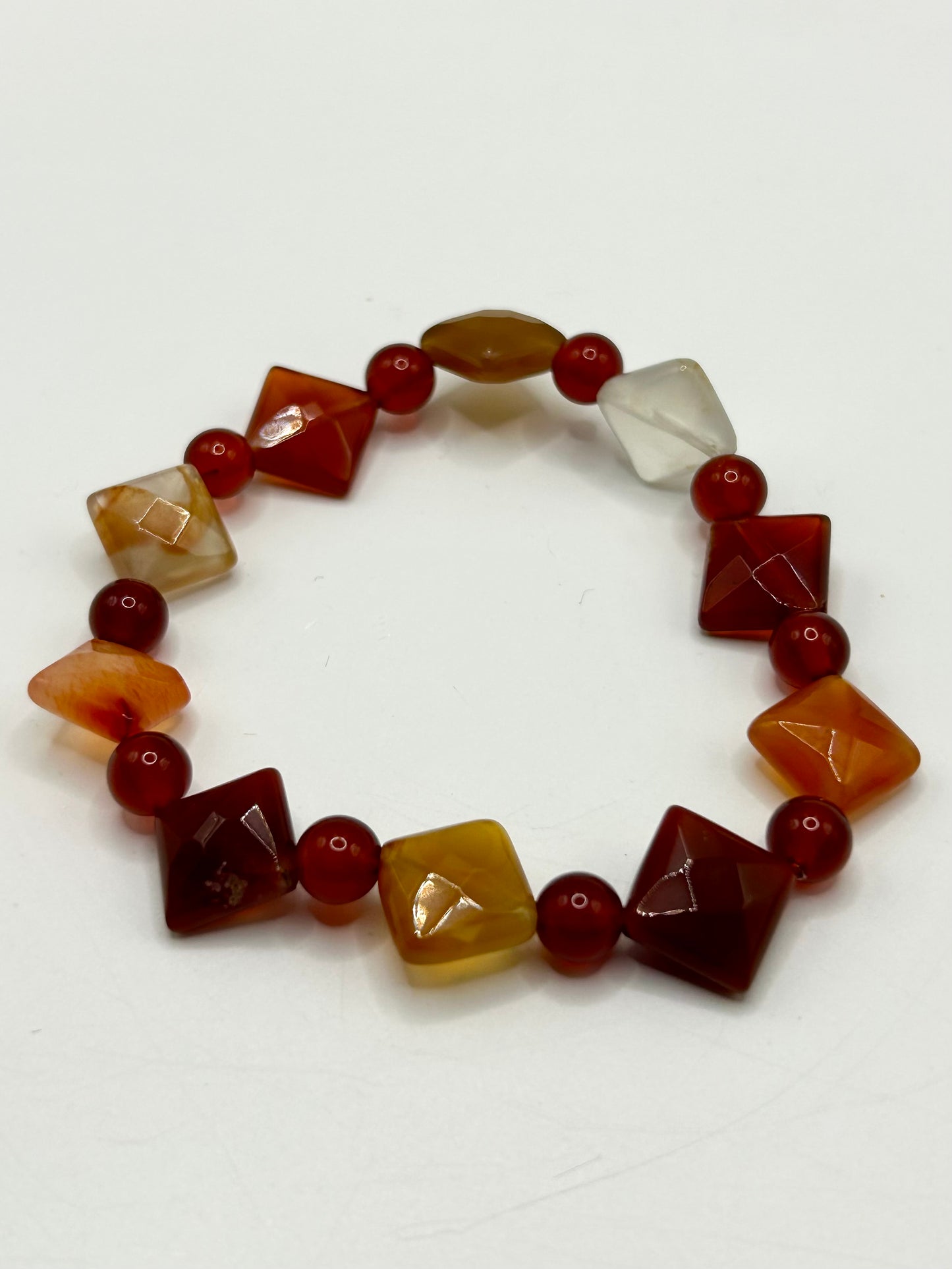 Carnelian Gemstone Bracelet