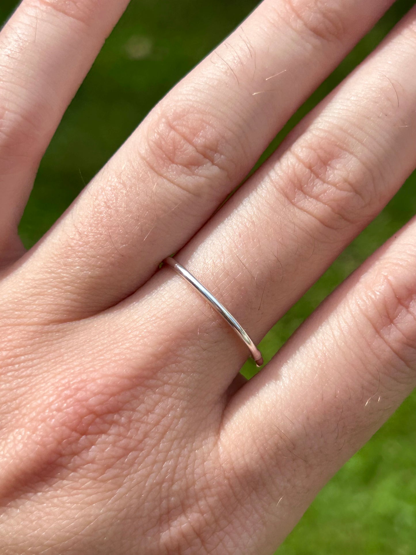Sterling Silver Stacking Ring Bands