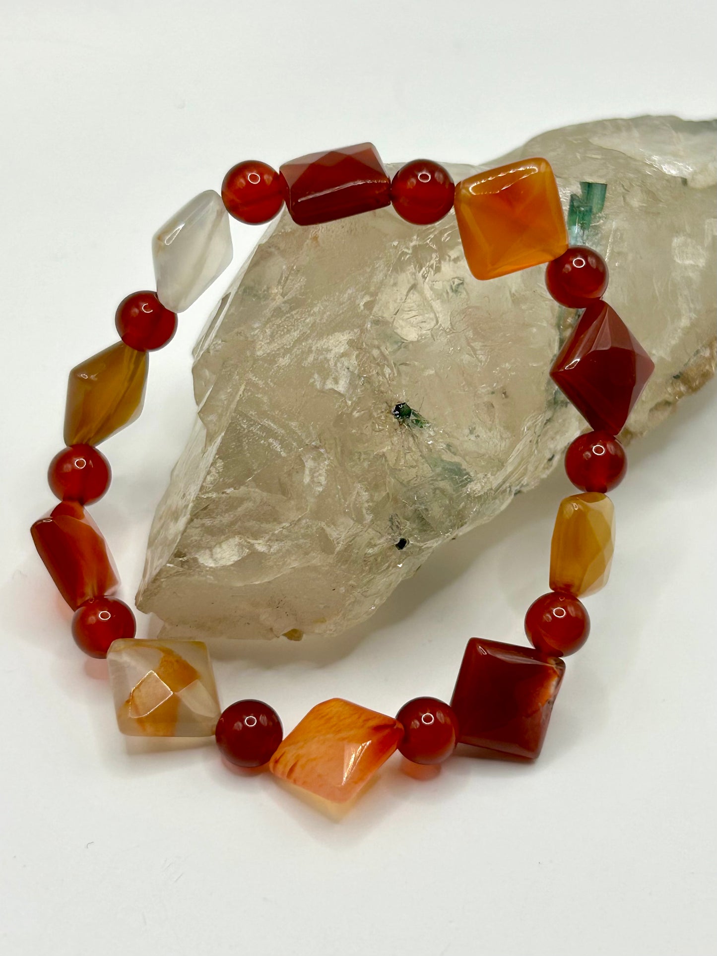 Carnelian Gemstone Bracelet