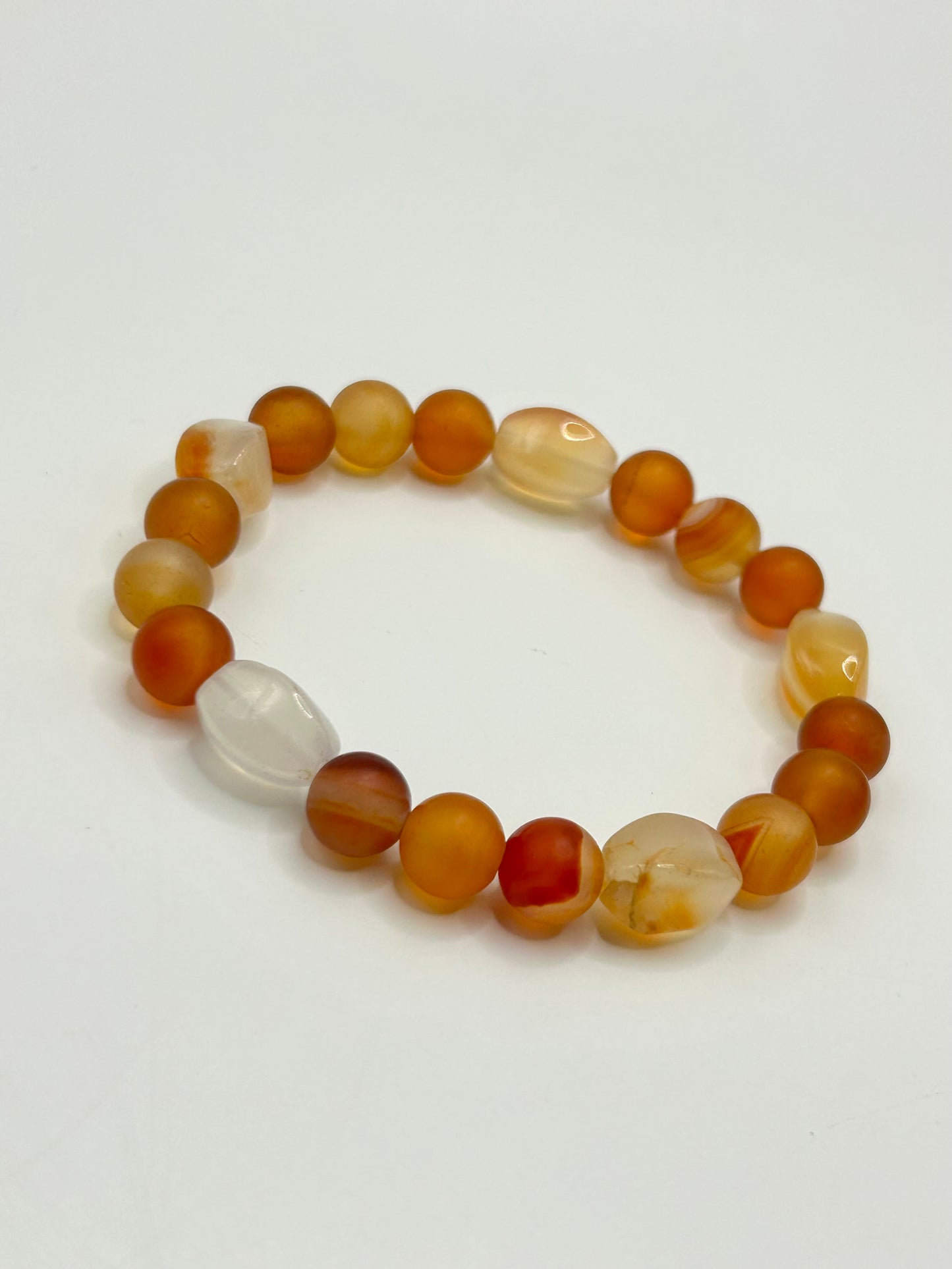 Carnelian Gemstone Bracelet