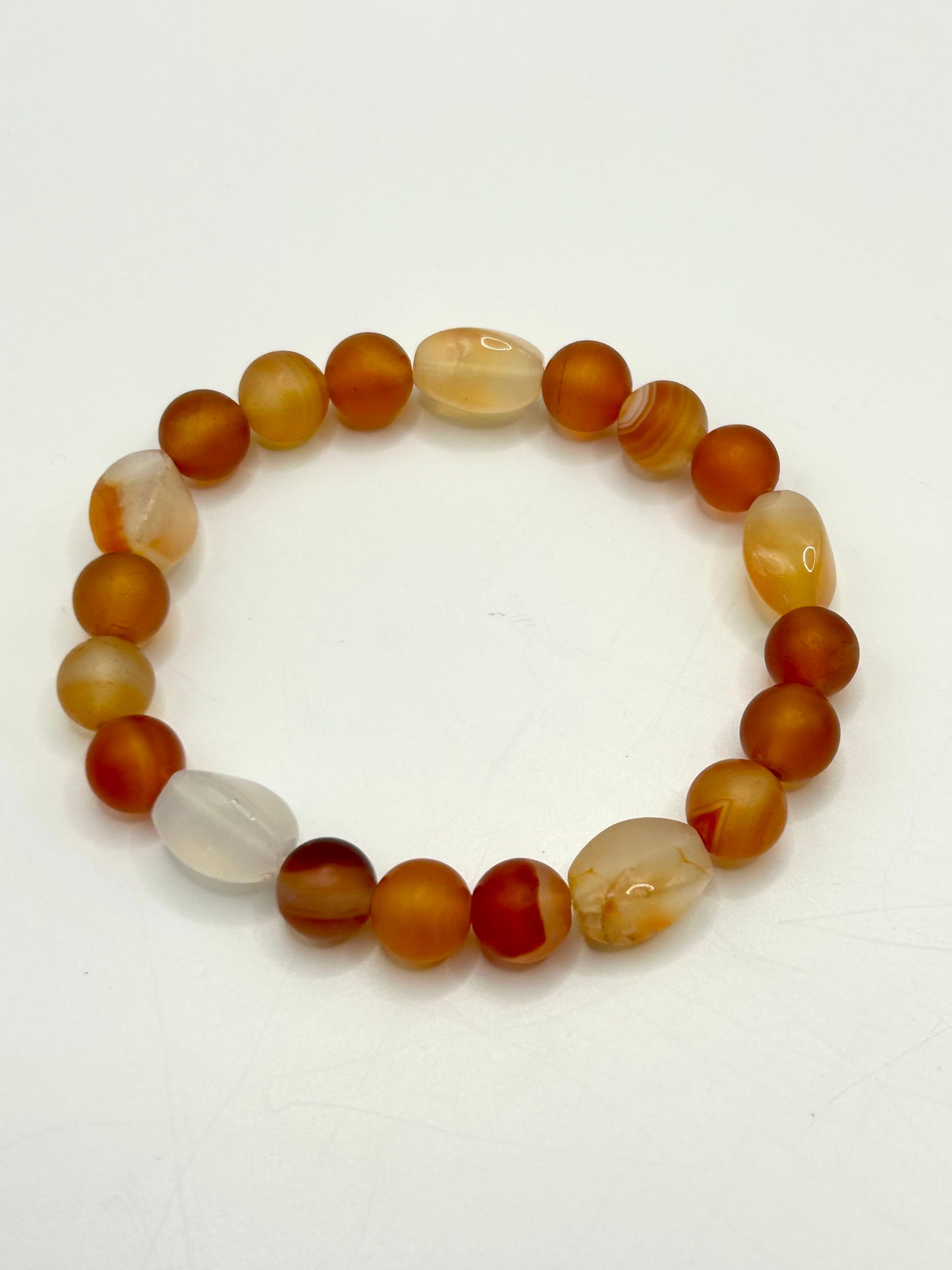 Carnelian Gemstone Bracelet