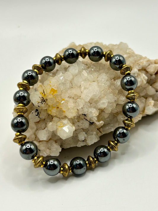 Hematite Gemstone Bracelet