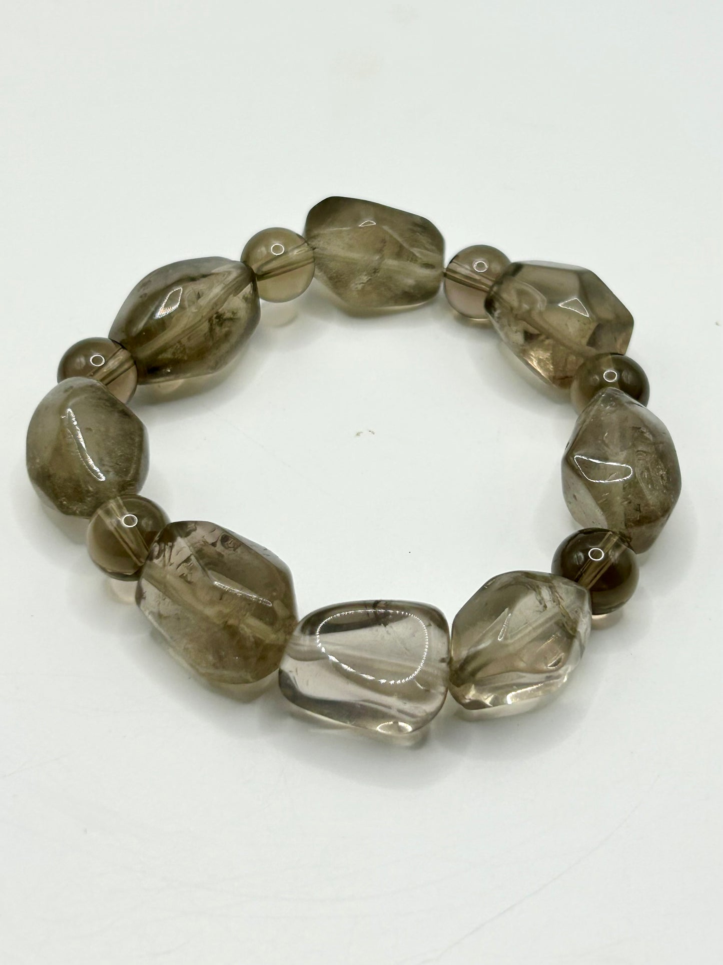 Smoky Quartz Gemstone Bracelet