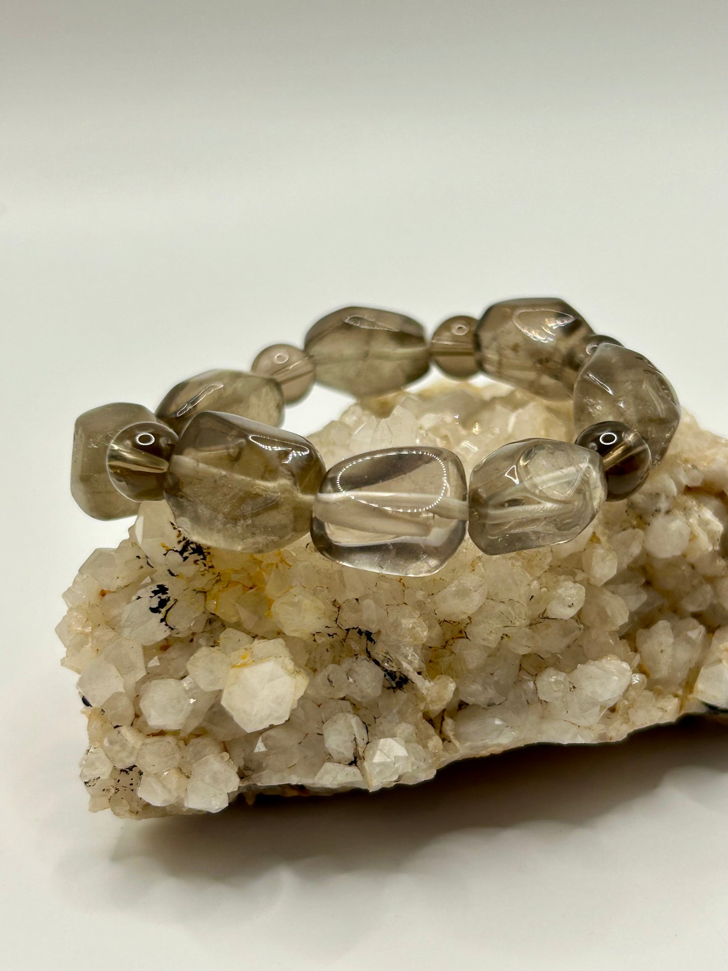 Smoky Quartz Gemstone Bracelet