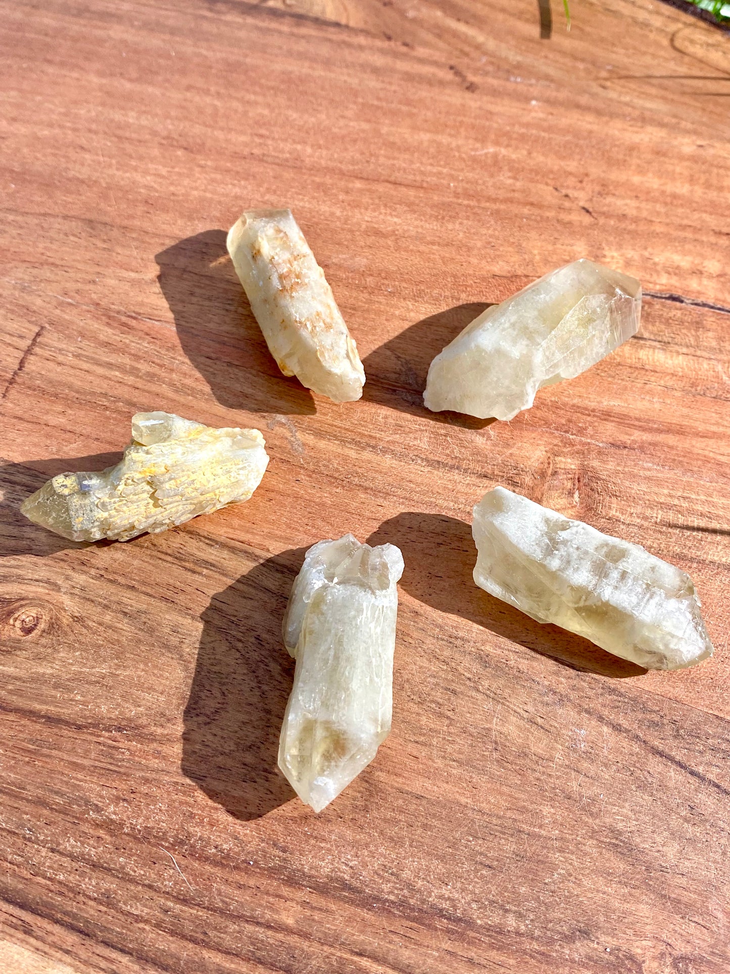Kundalini Citrine from Congo Raw Point Crystal